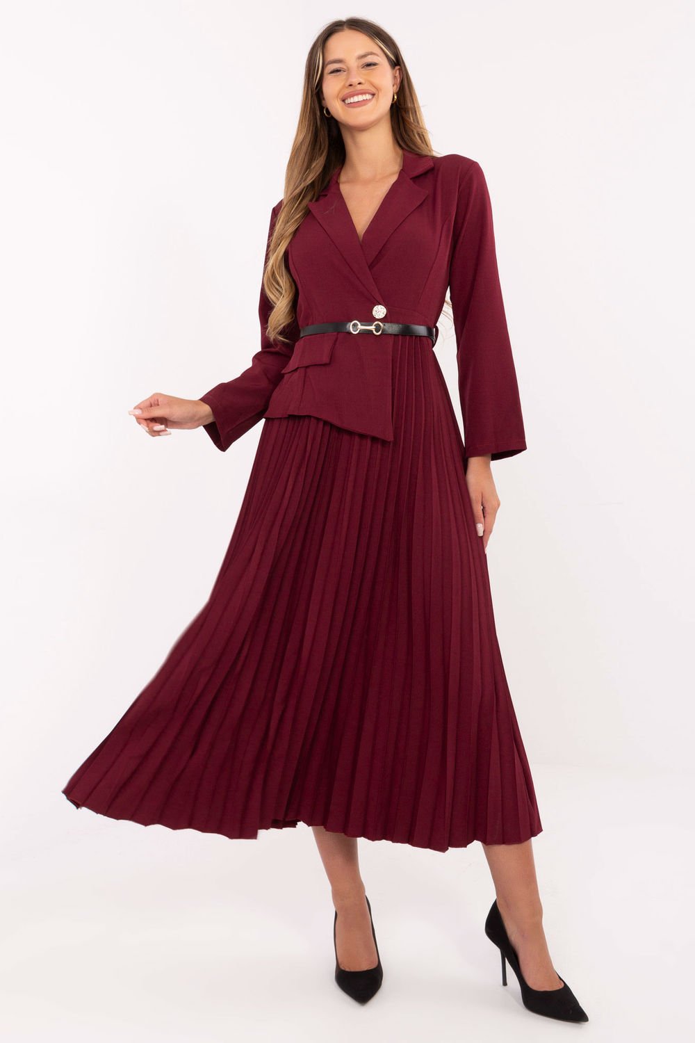 Image of Robe de jour rouge