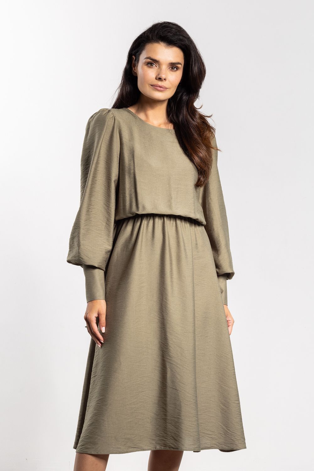 Image of Robe de jour verte