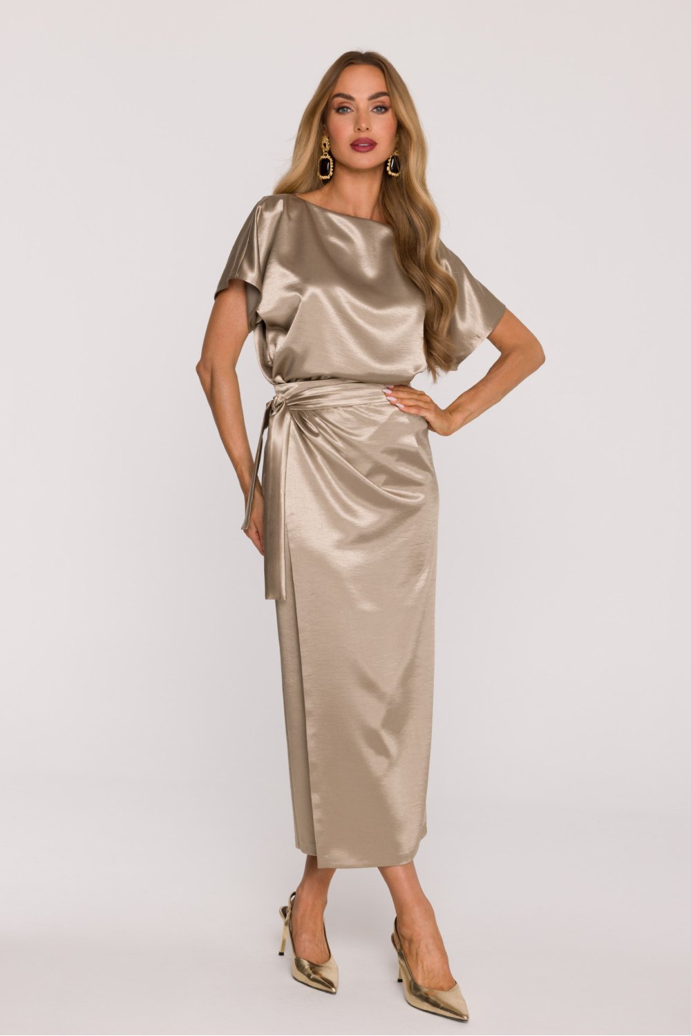 Image of Robe de soirée jaune