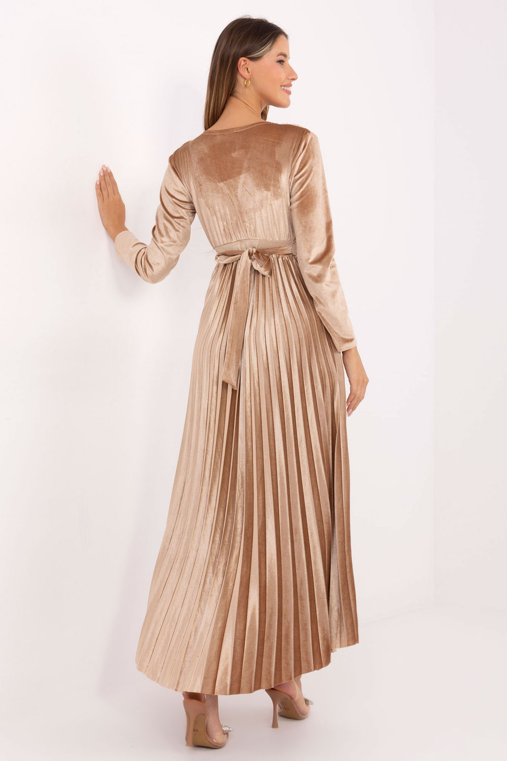 Product image of Robe longue beige