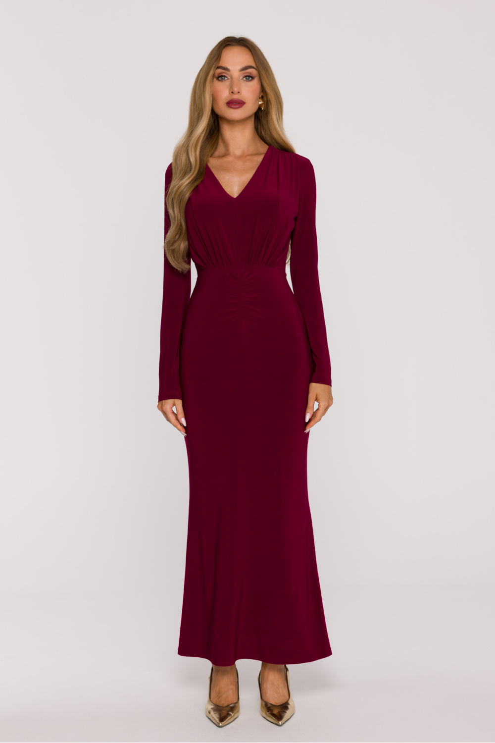 Product image of Robe longue rouge
