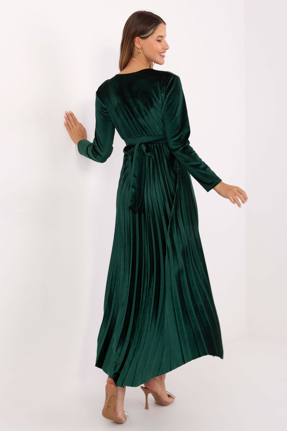 Product image of Robe longue verte