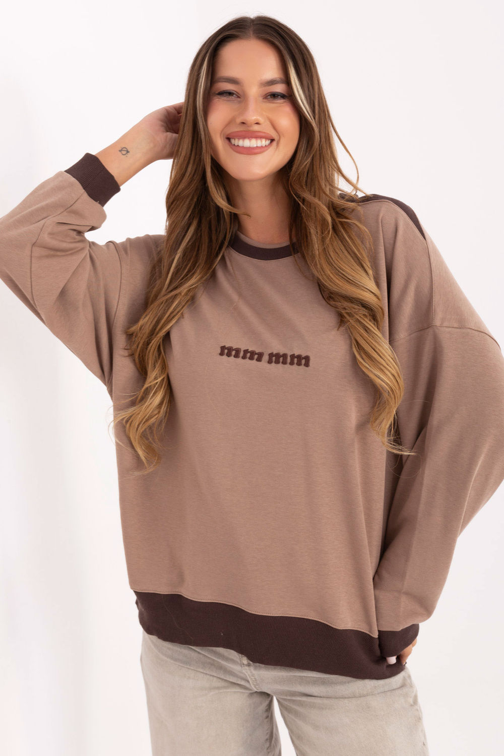 Image of Sweatshirt beige