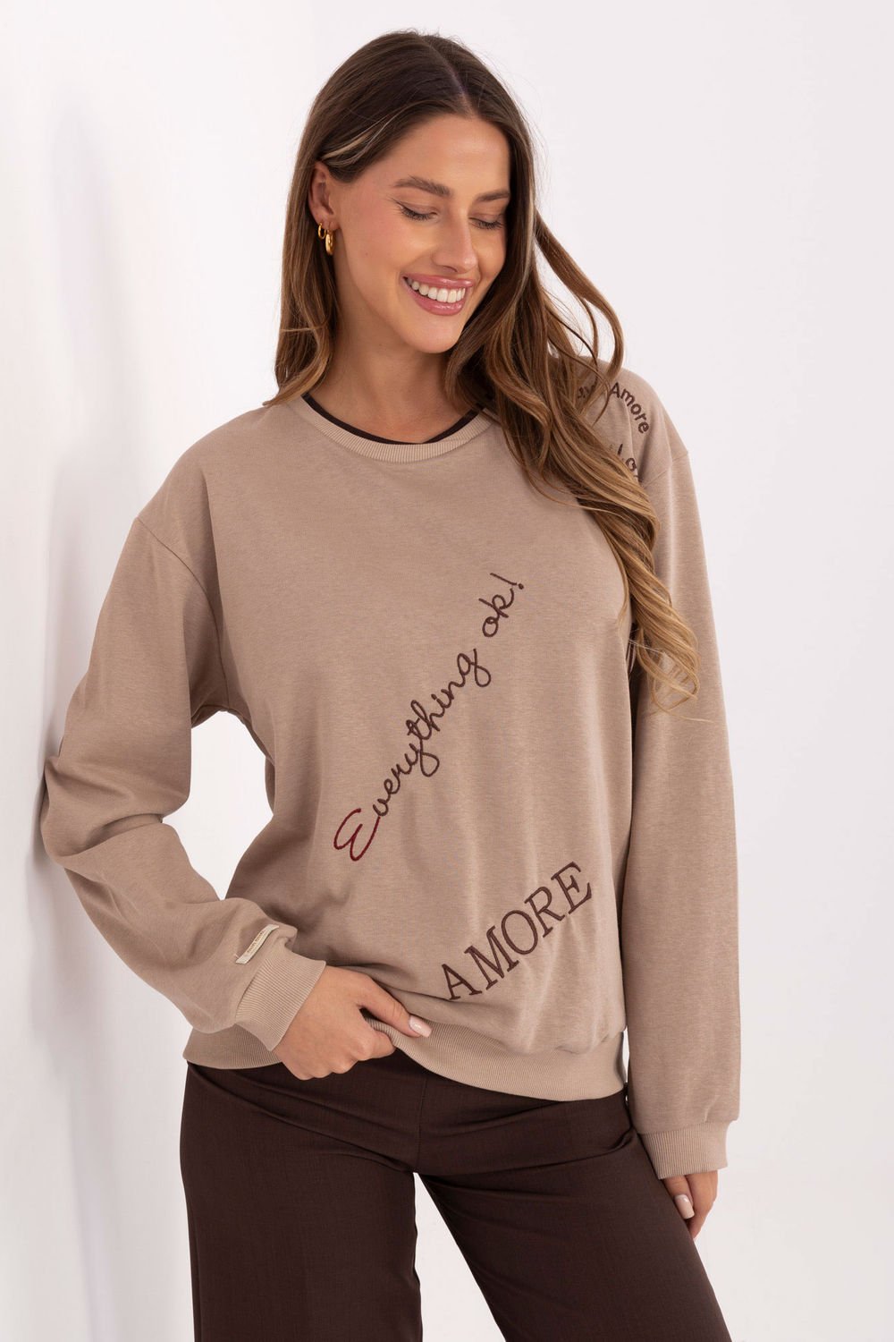 Image of Sweatshirt beige