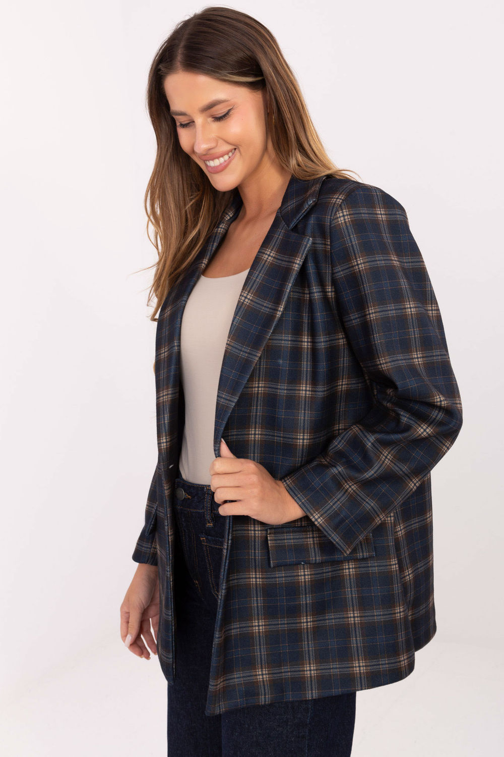 Product image of Veste bleue marine