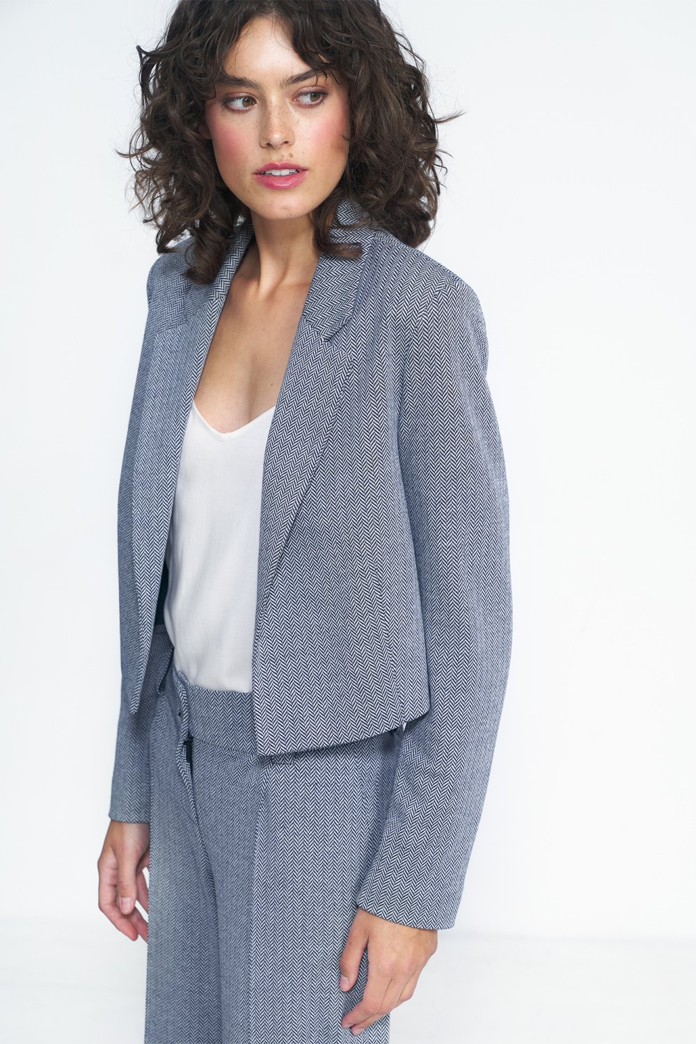 Image of Blazer femme bleu marine