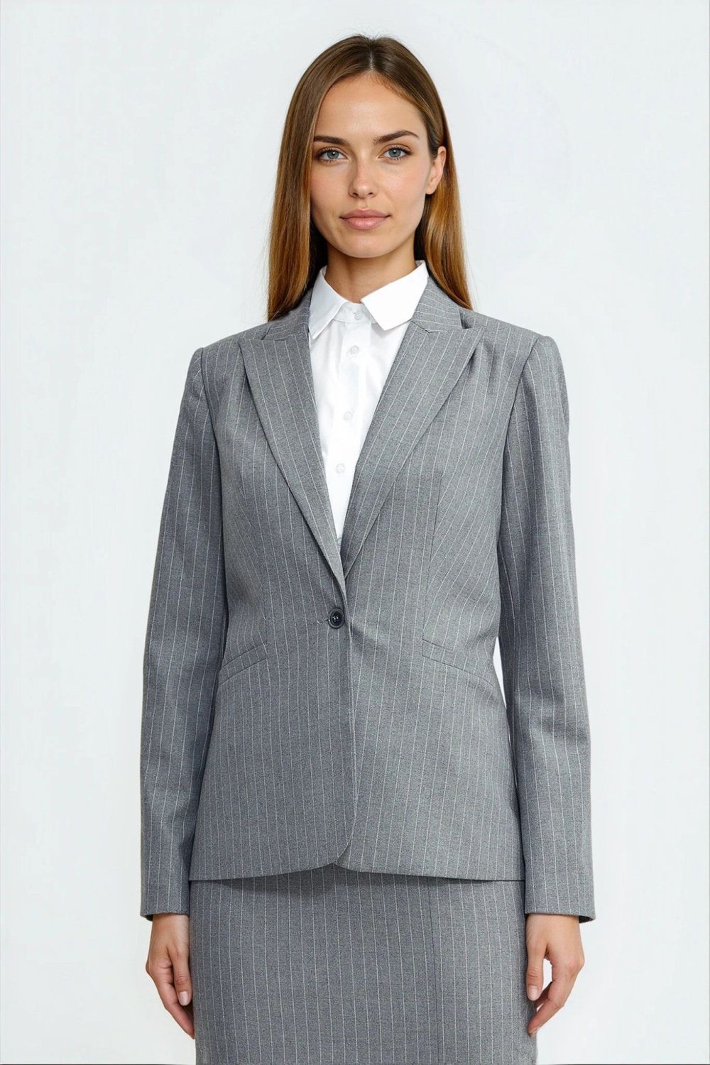 Image of Blazer femme gris