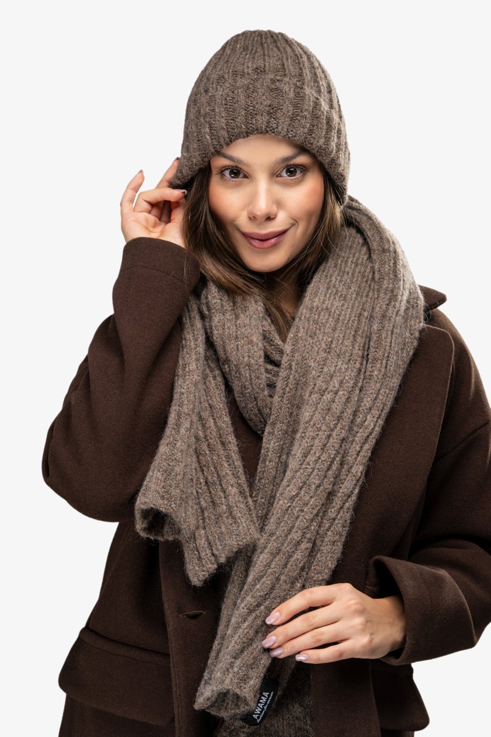 Image of Bonnet brun