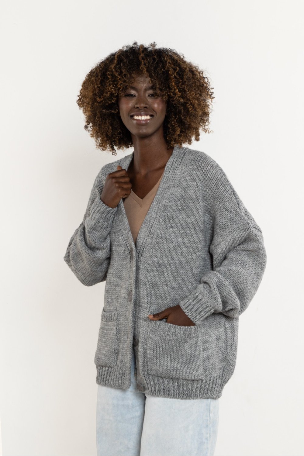 Image of Cardigan gris