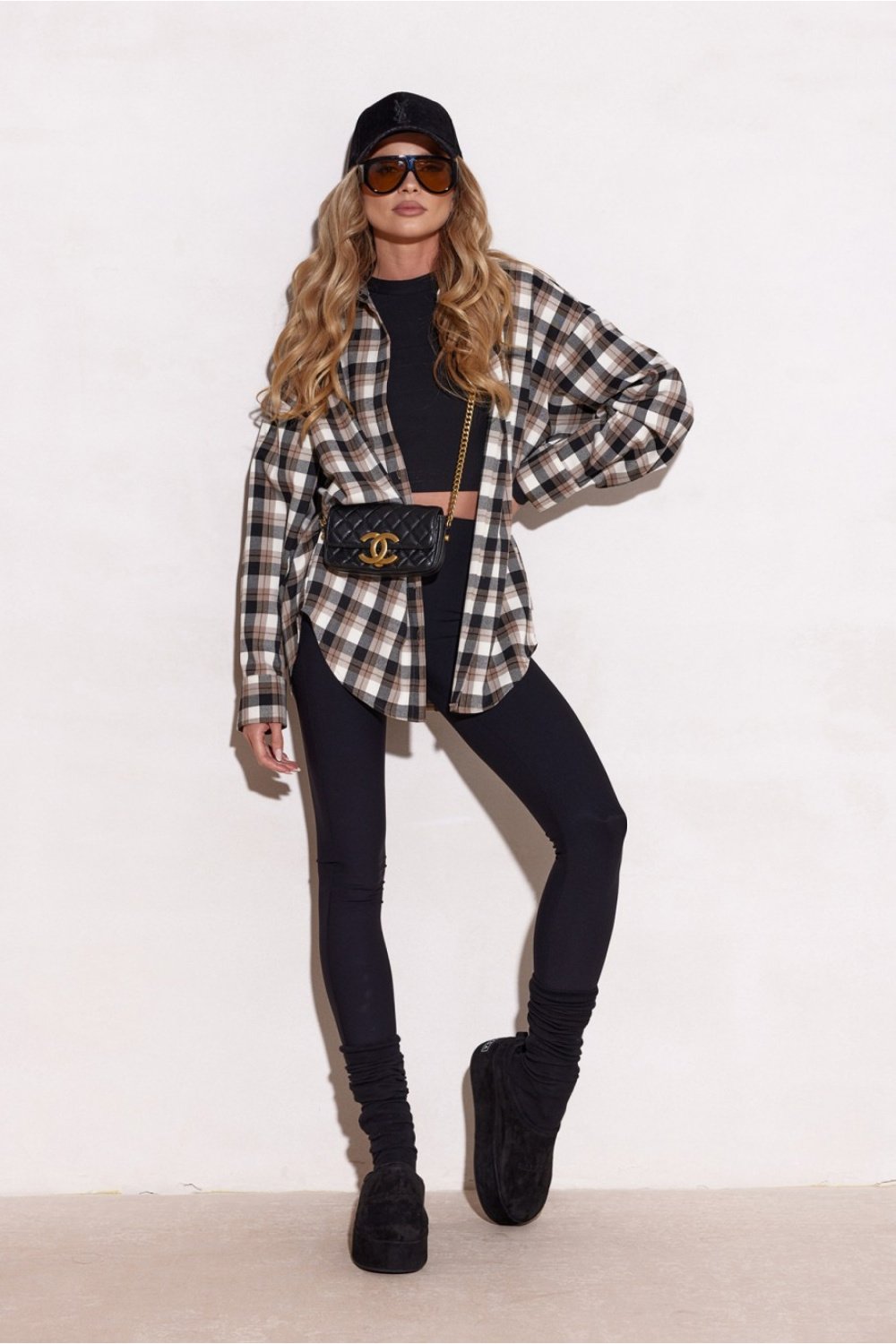 Image of Chemise manche longue multicouleur