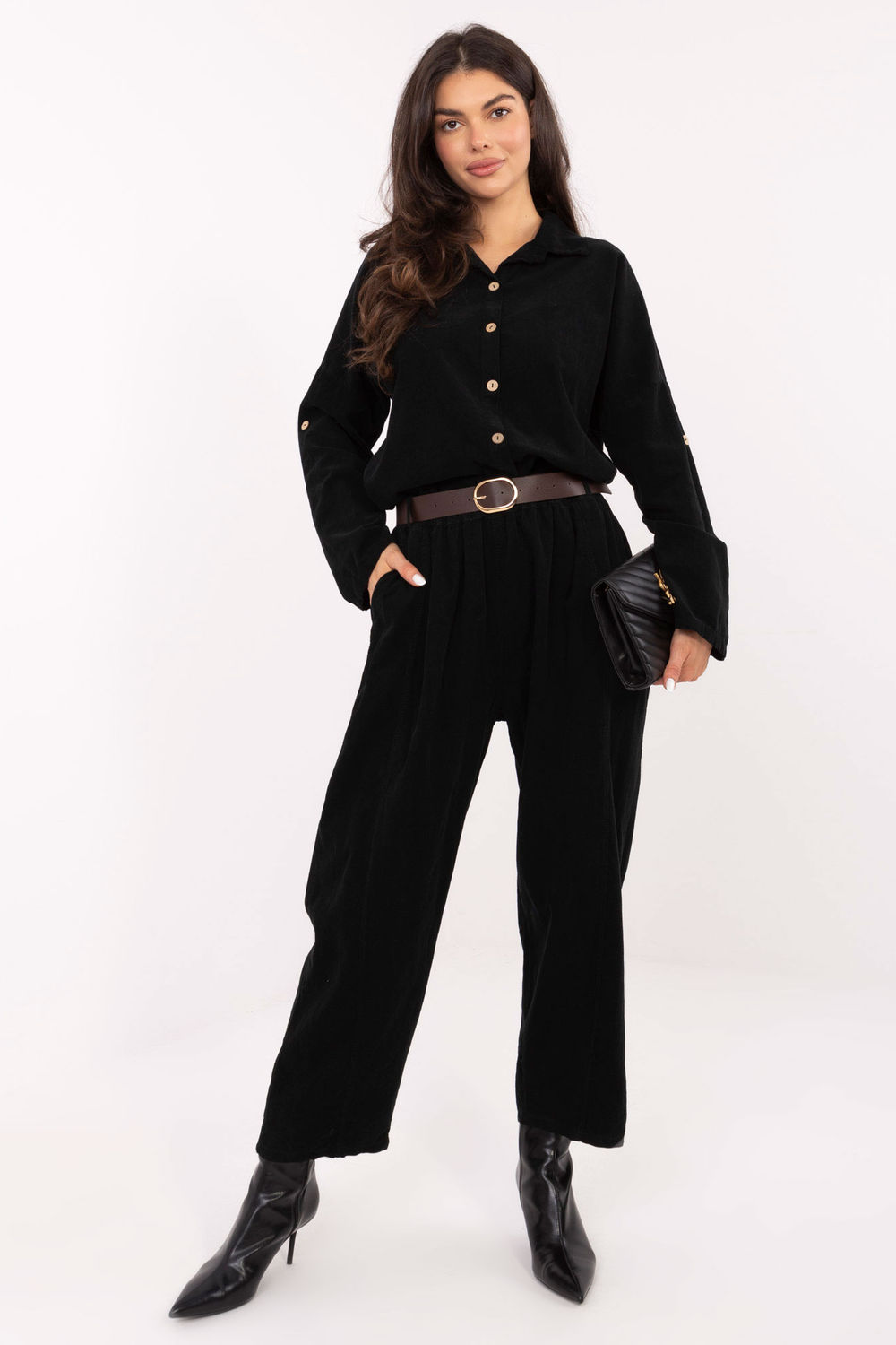 Image of Pantalon femme noir