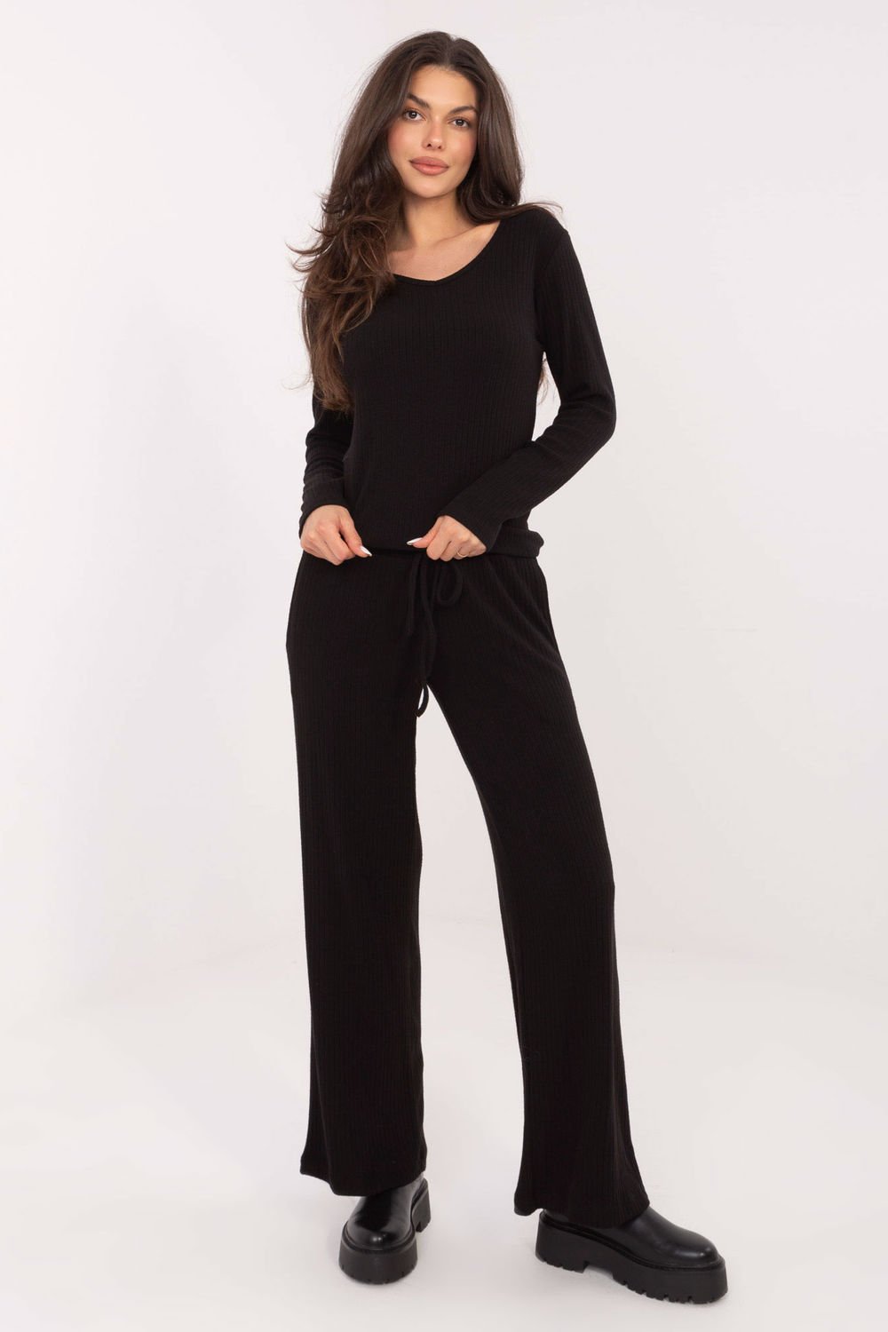 Image of Pantalon femme noir