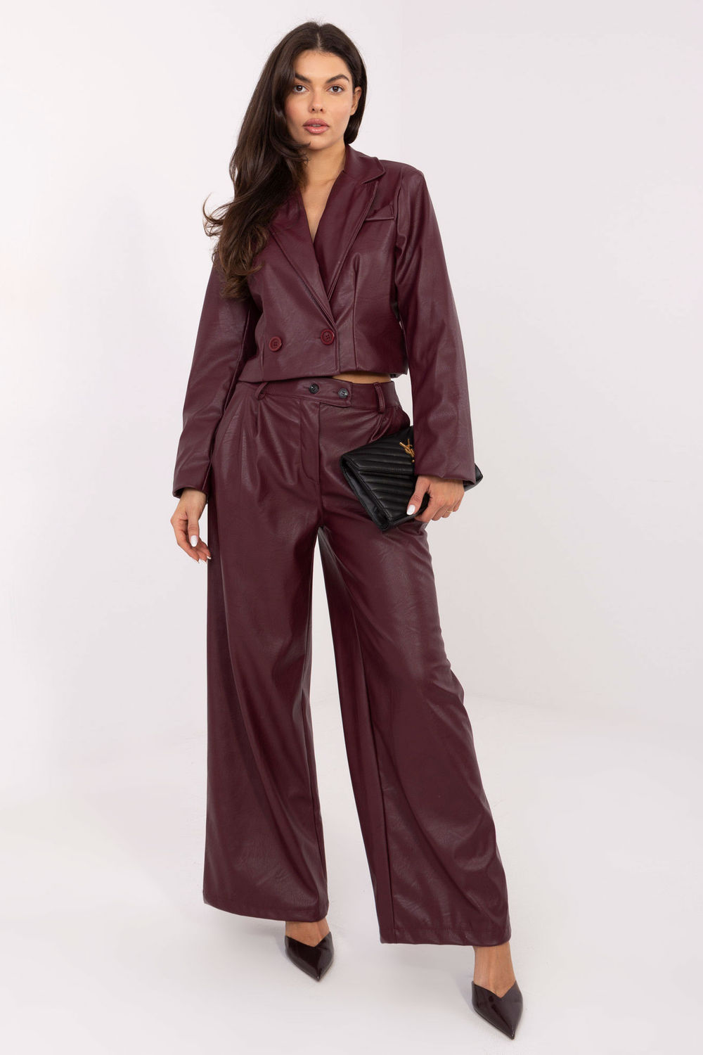 Image of Pantalon femme rouge