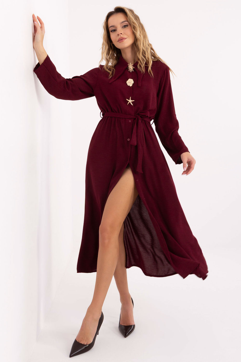 Image of Robe de jour rouge