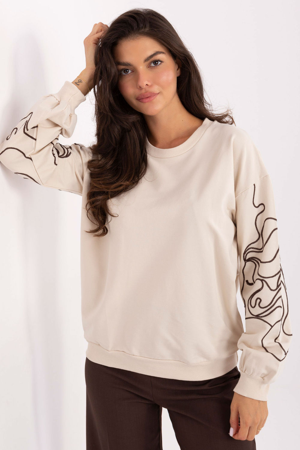 Image of Sweatshirt beige