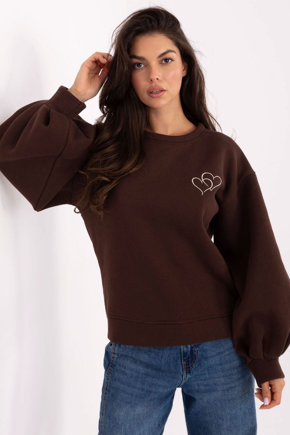 Image of Sweatshirt brun