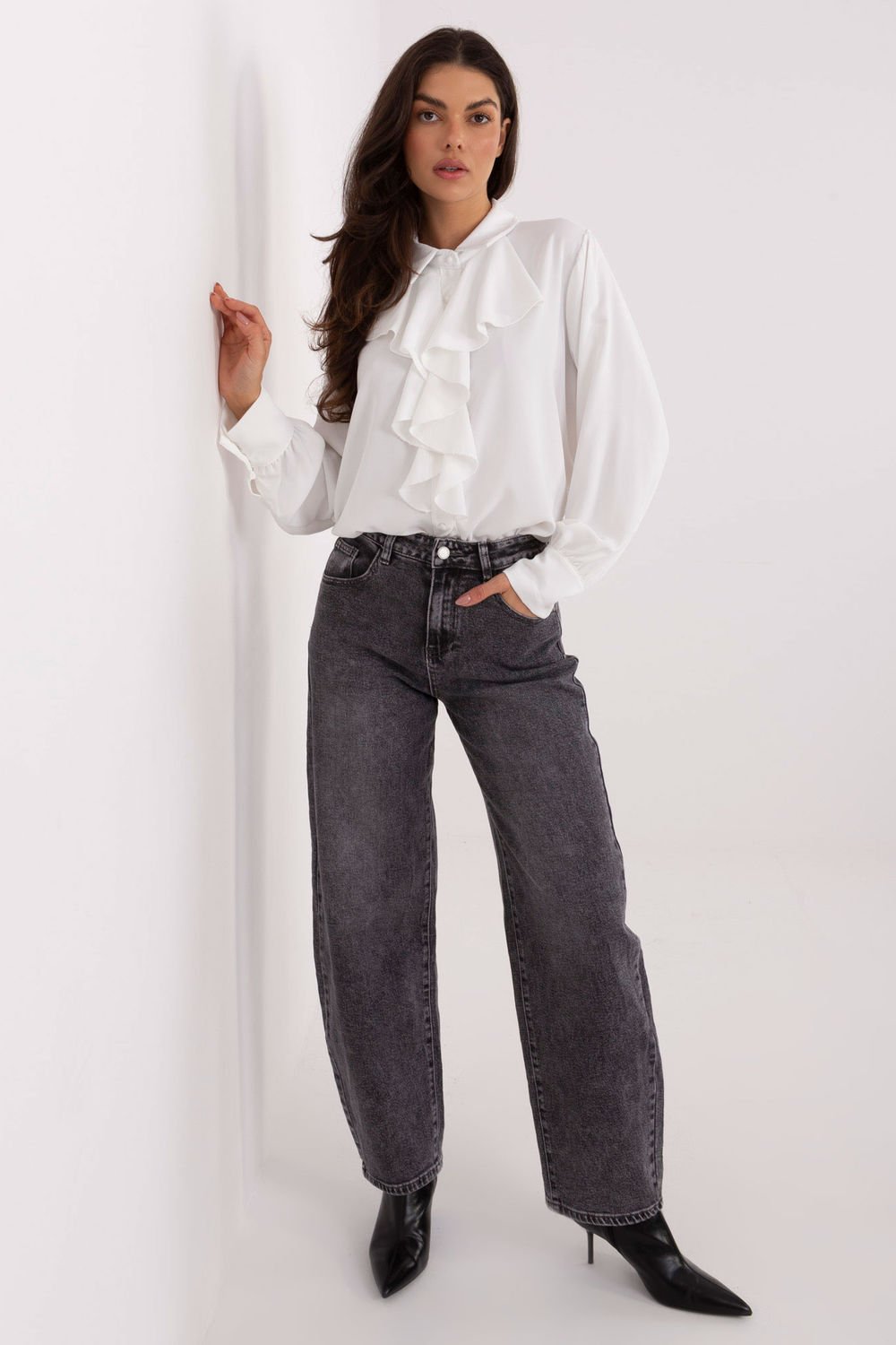 Image of Chemise manche longue beige