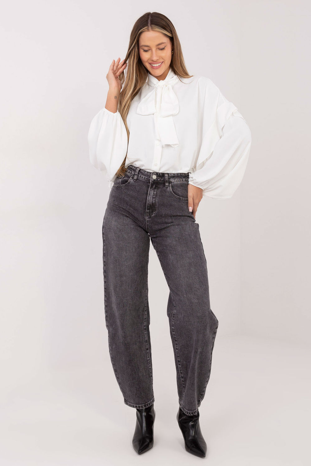 Image of Chemise manche longue beige