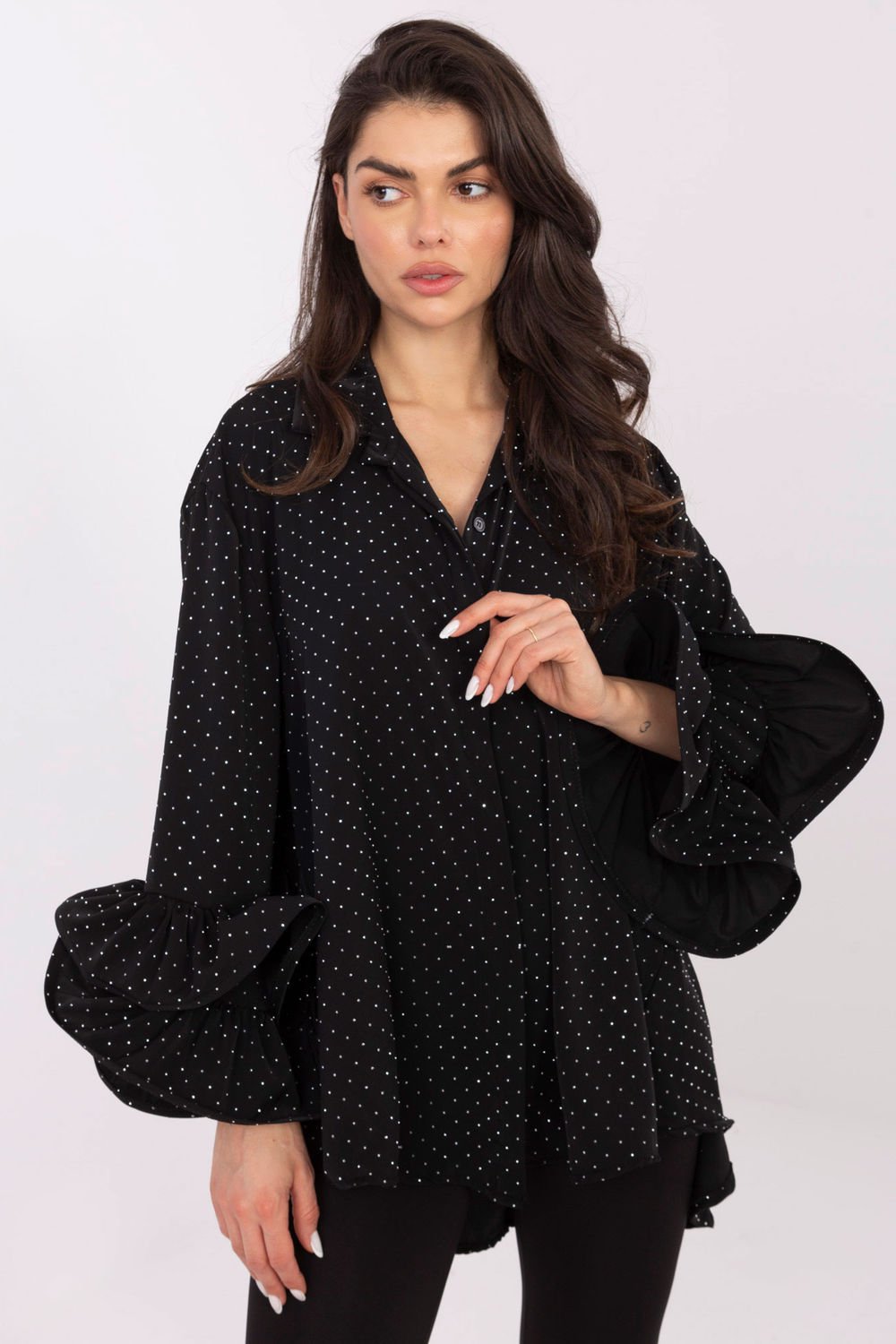 Image of Chemise manche longue noire