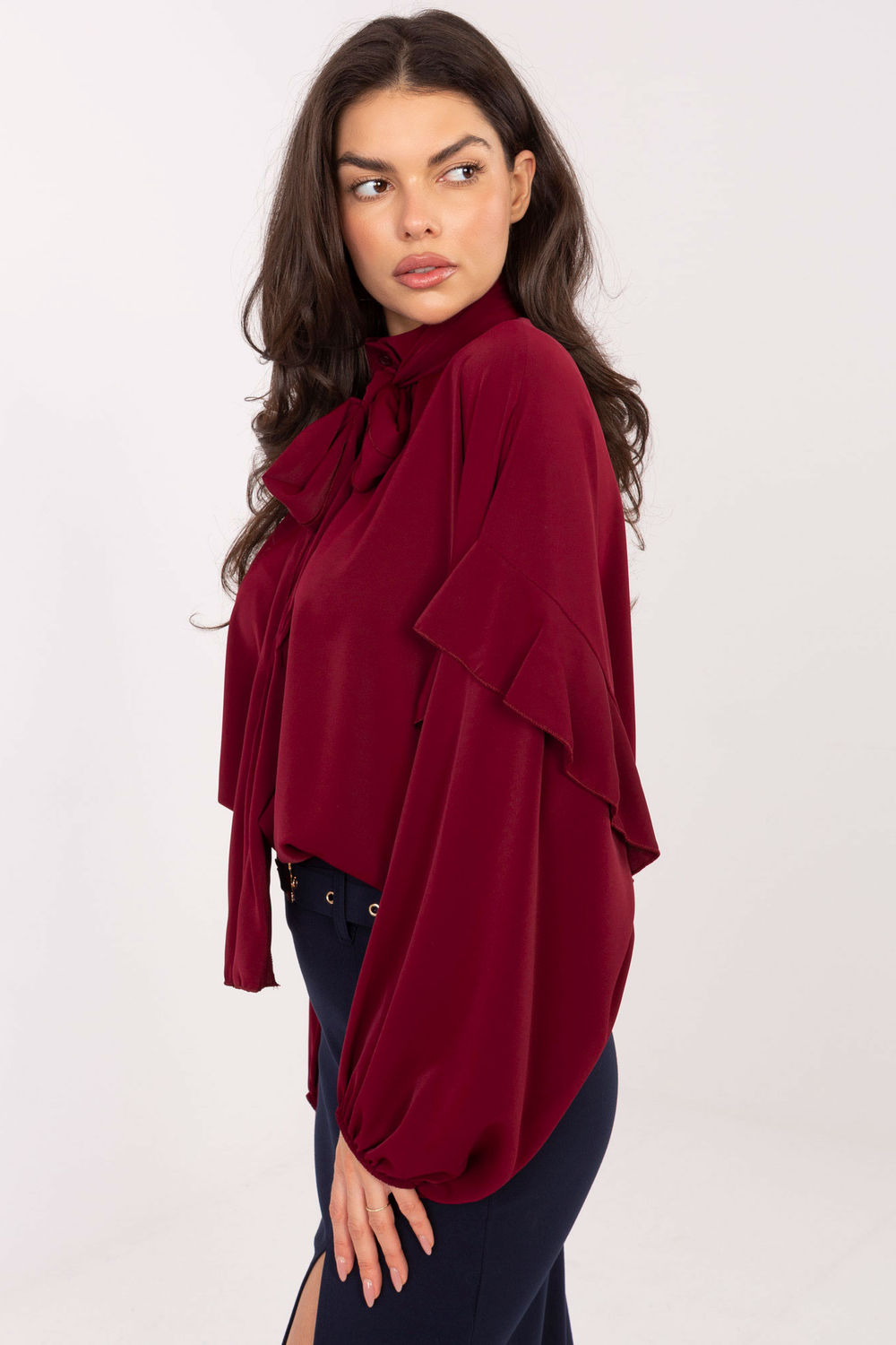 Image of Chemise manche longue rouge