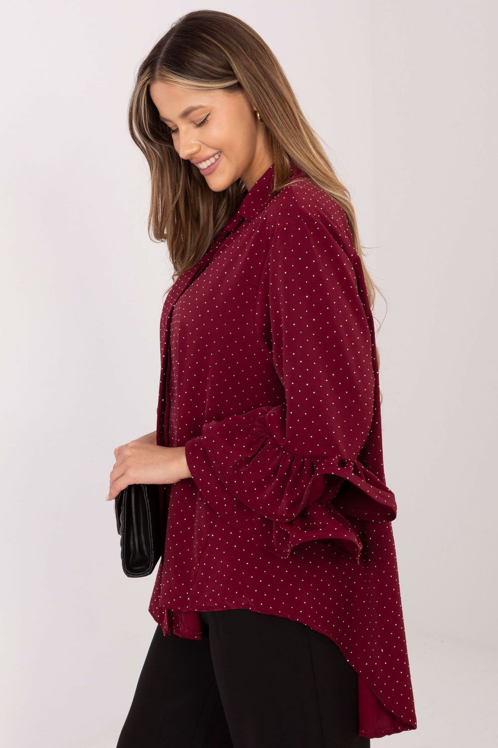 Image of Chemise manche longue rouge