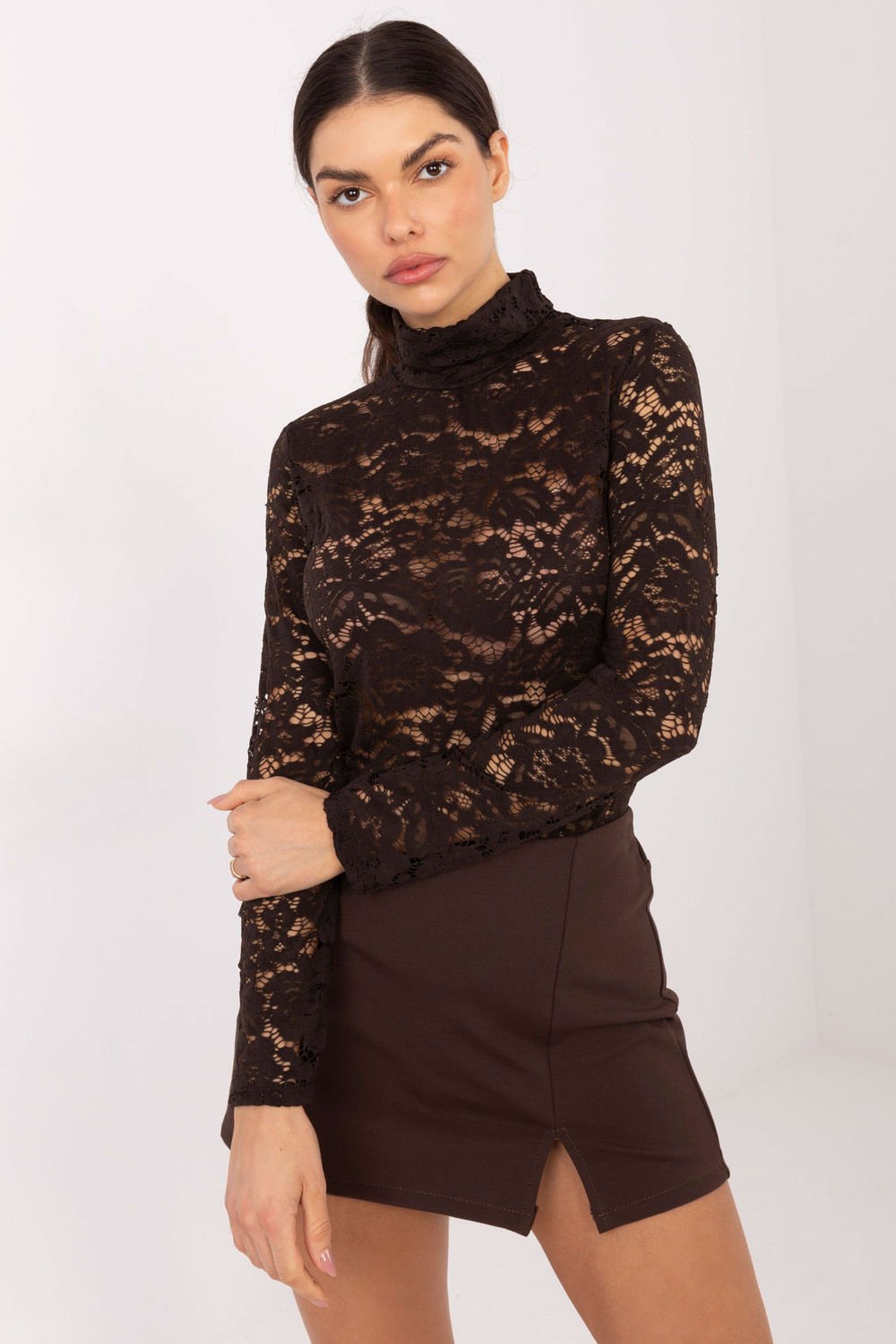 Image of Chemisier brun