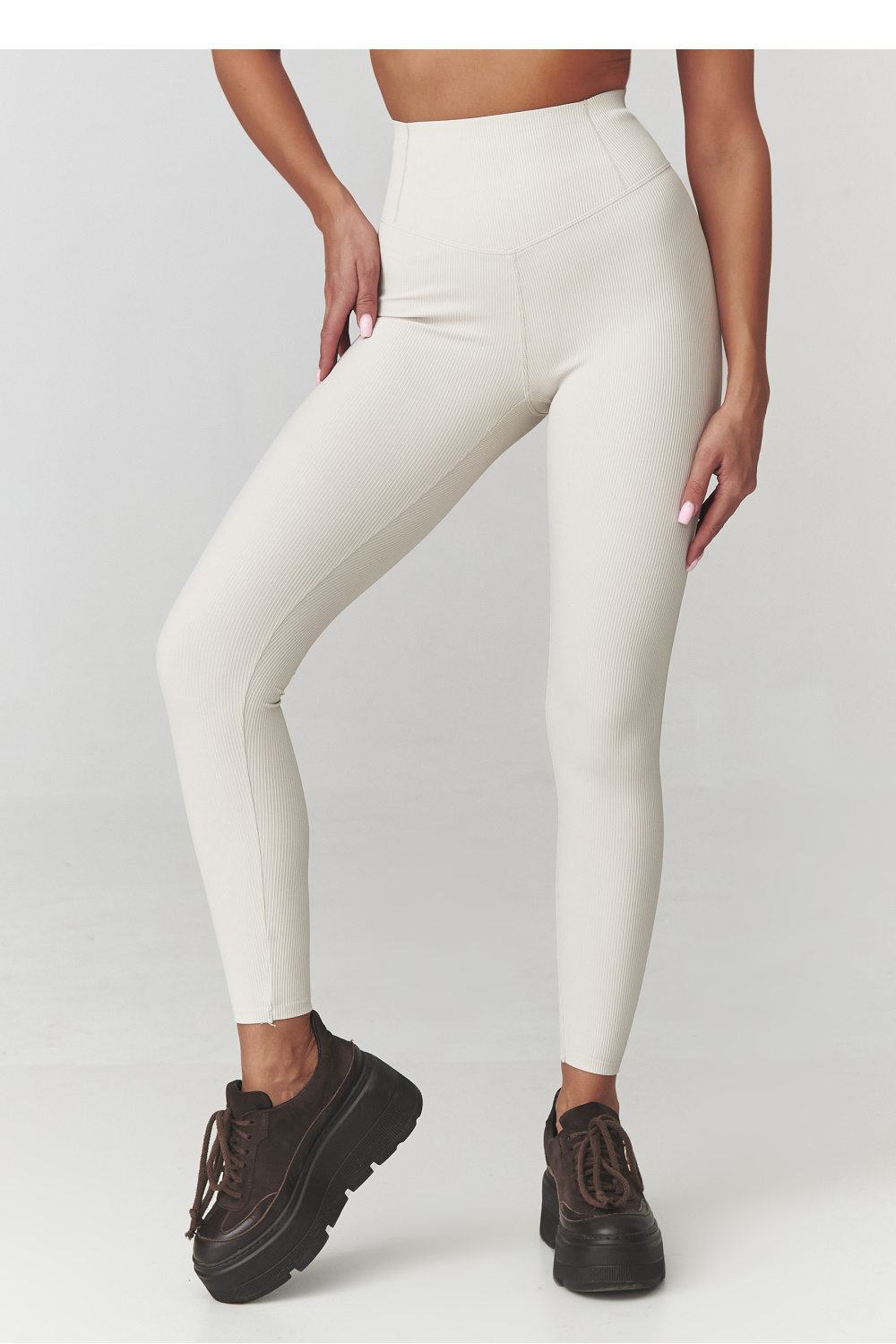 Image of Legging long beige