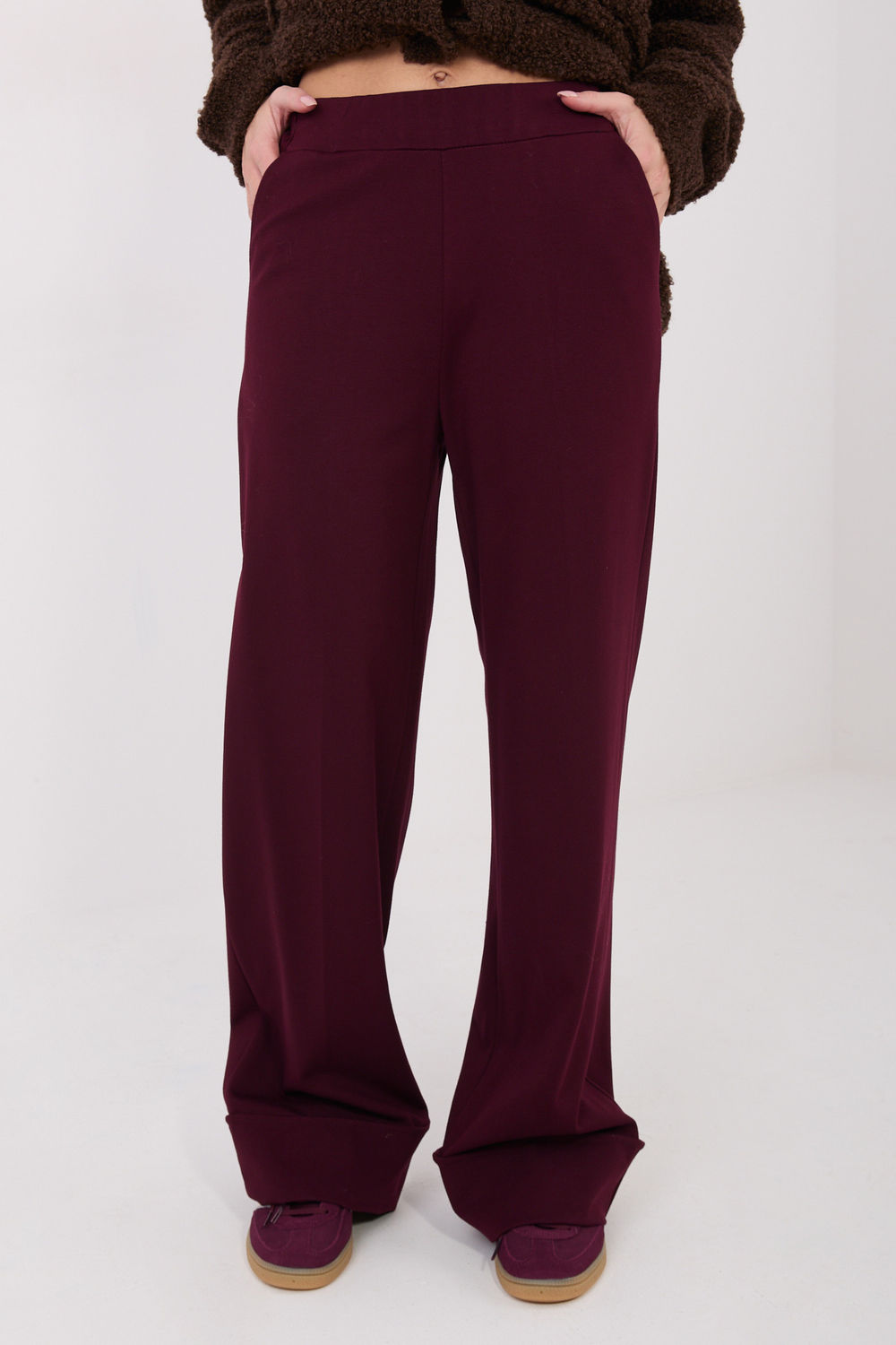 Image of Pantalon femme rouge