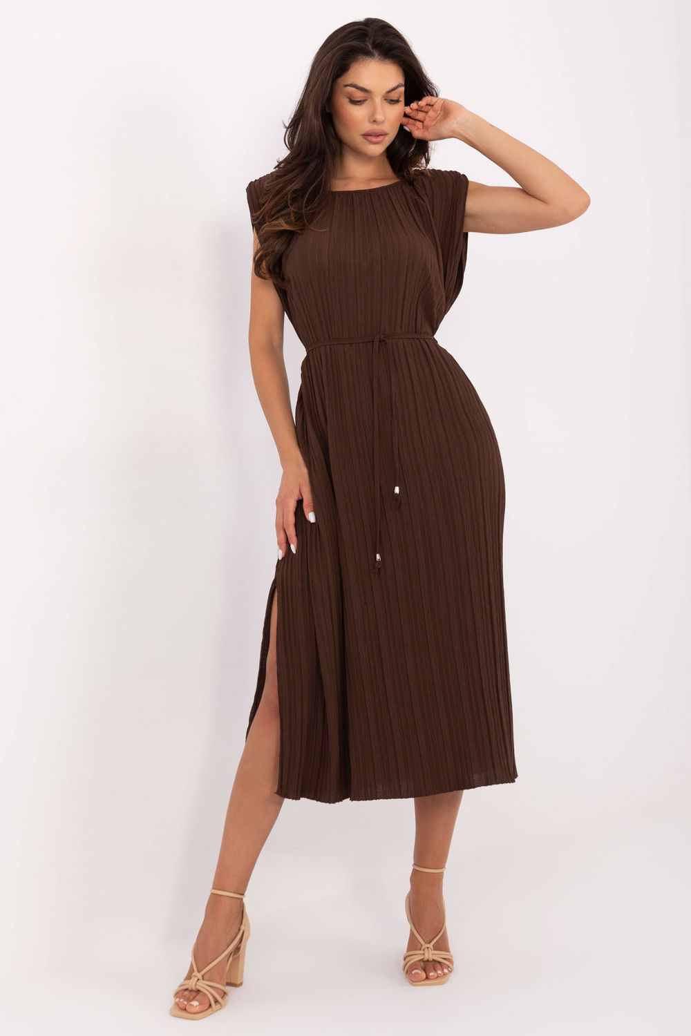 Image of Robe de jour brune