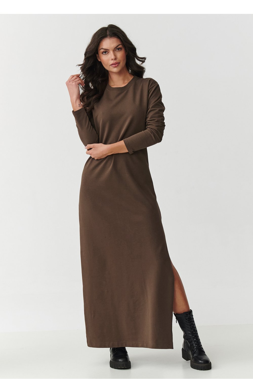 Image of Robe de jour brune
