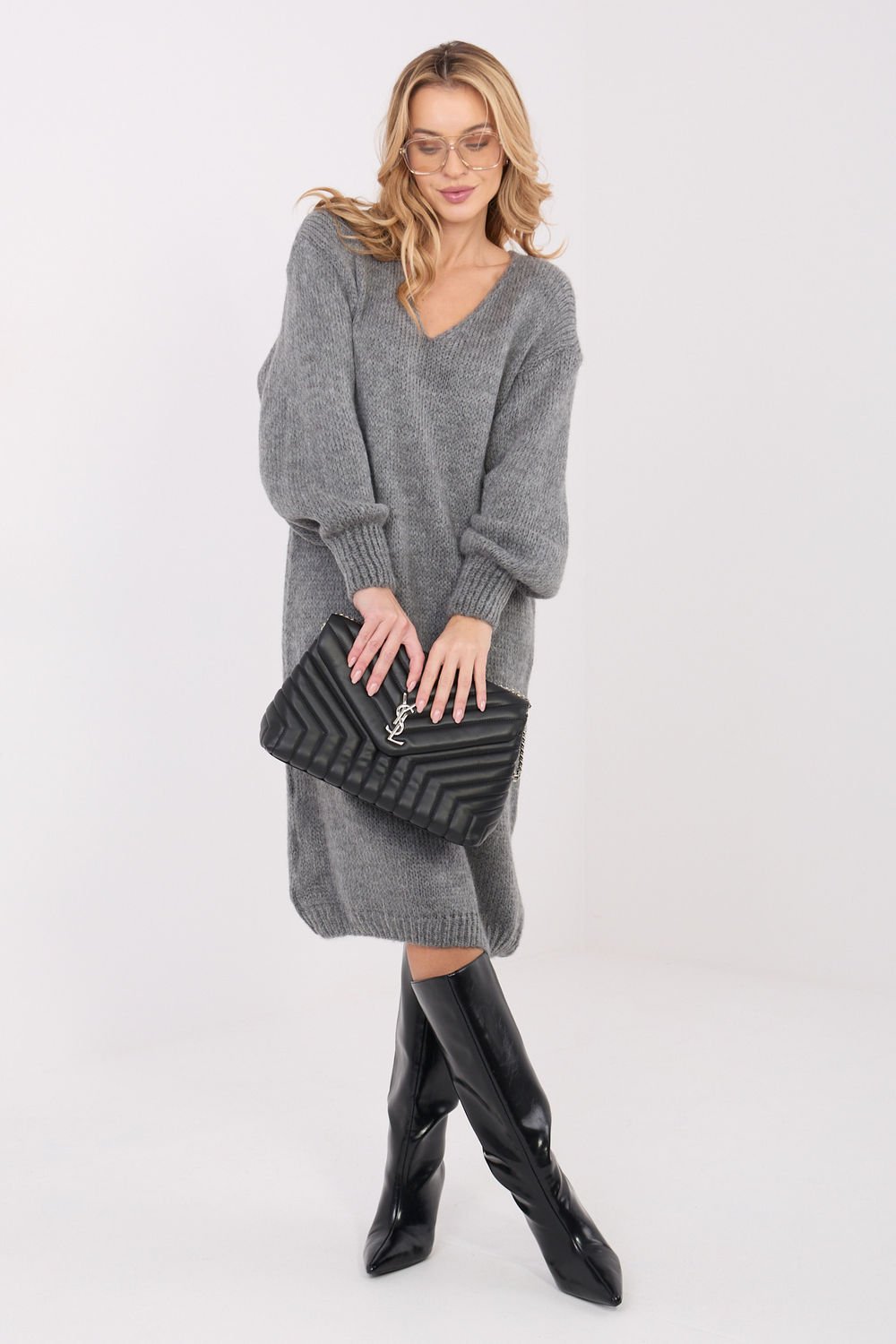 Image of Robe de jour grise