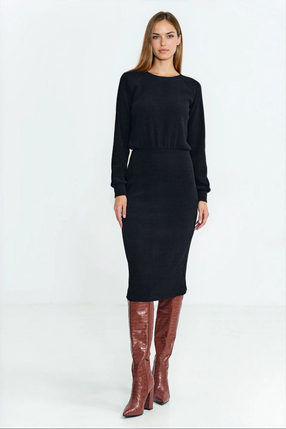 Image of Robe de jour noire