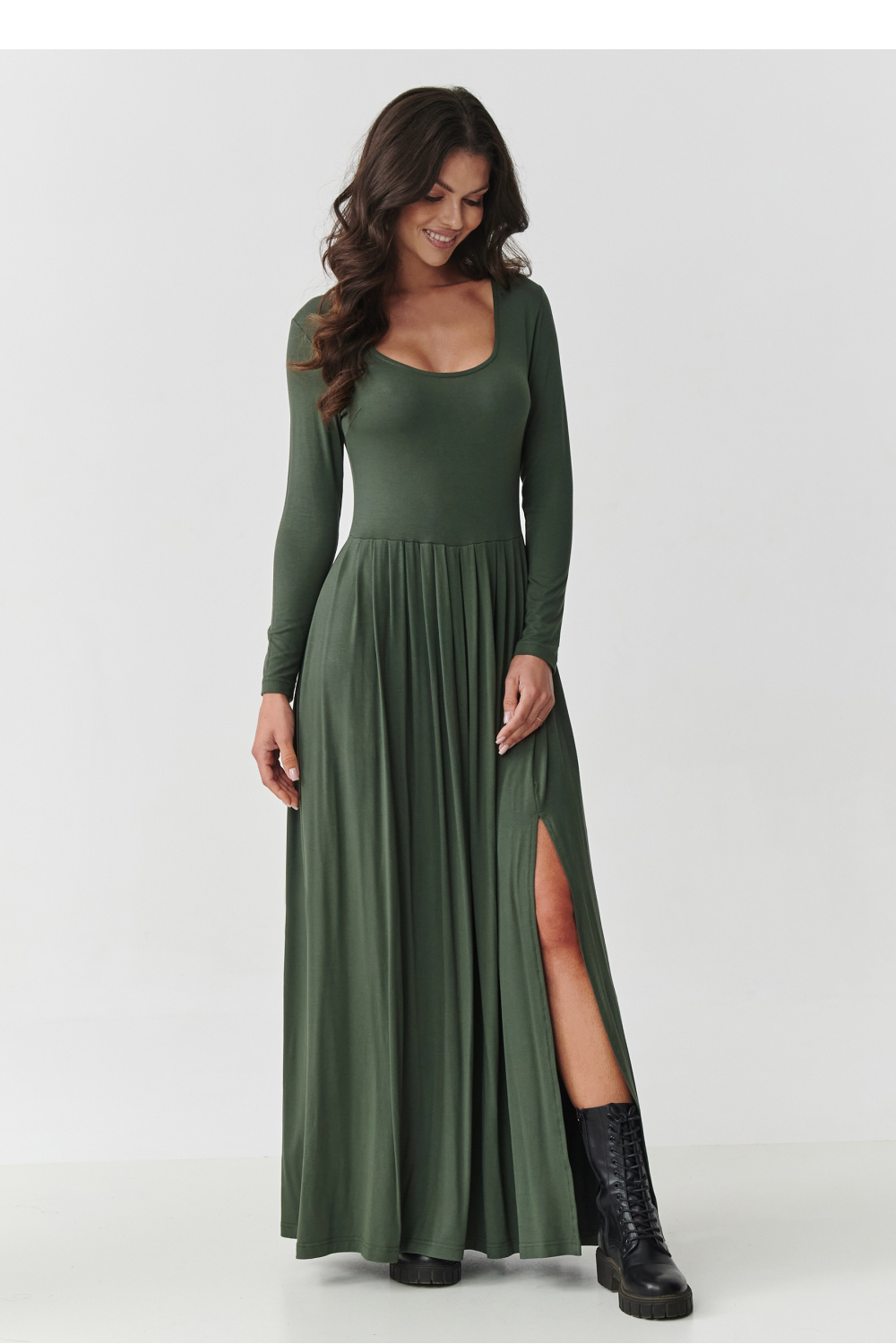 Image of Robe de jour verte