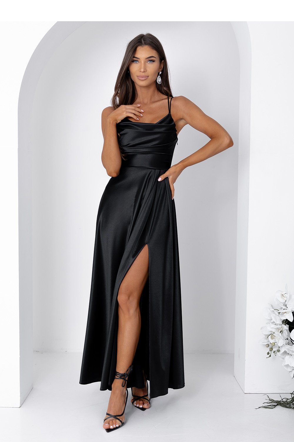 Image of Robe longue noire