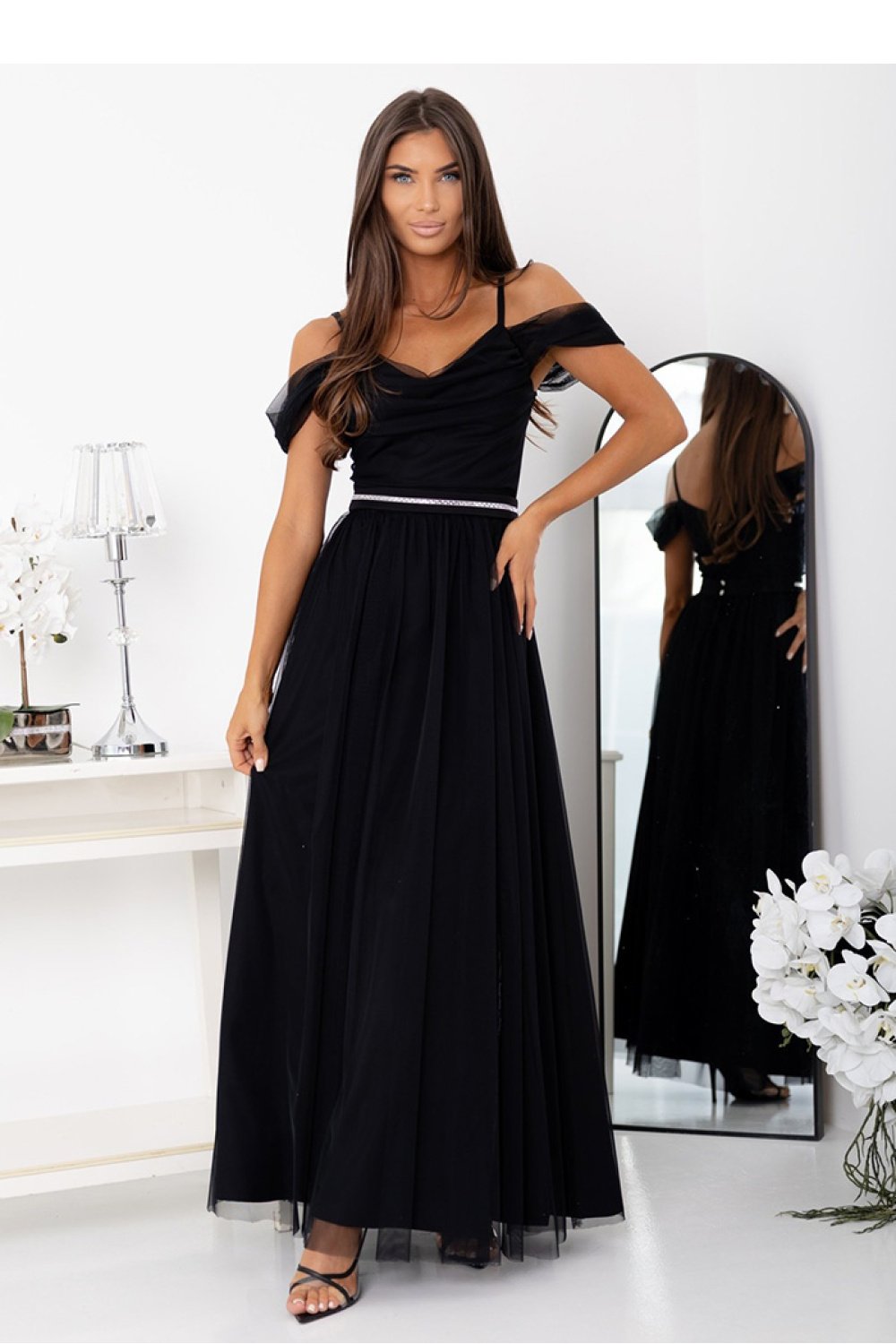 Image of Robe longue noire