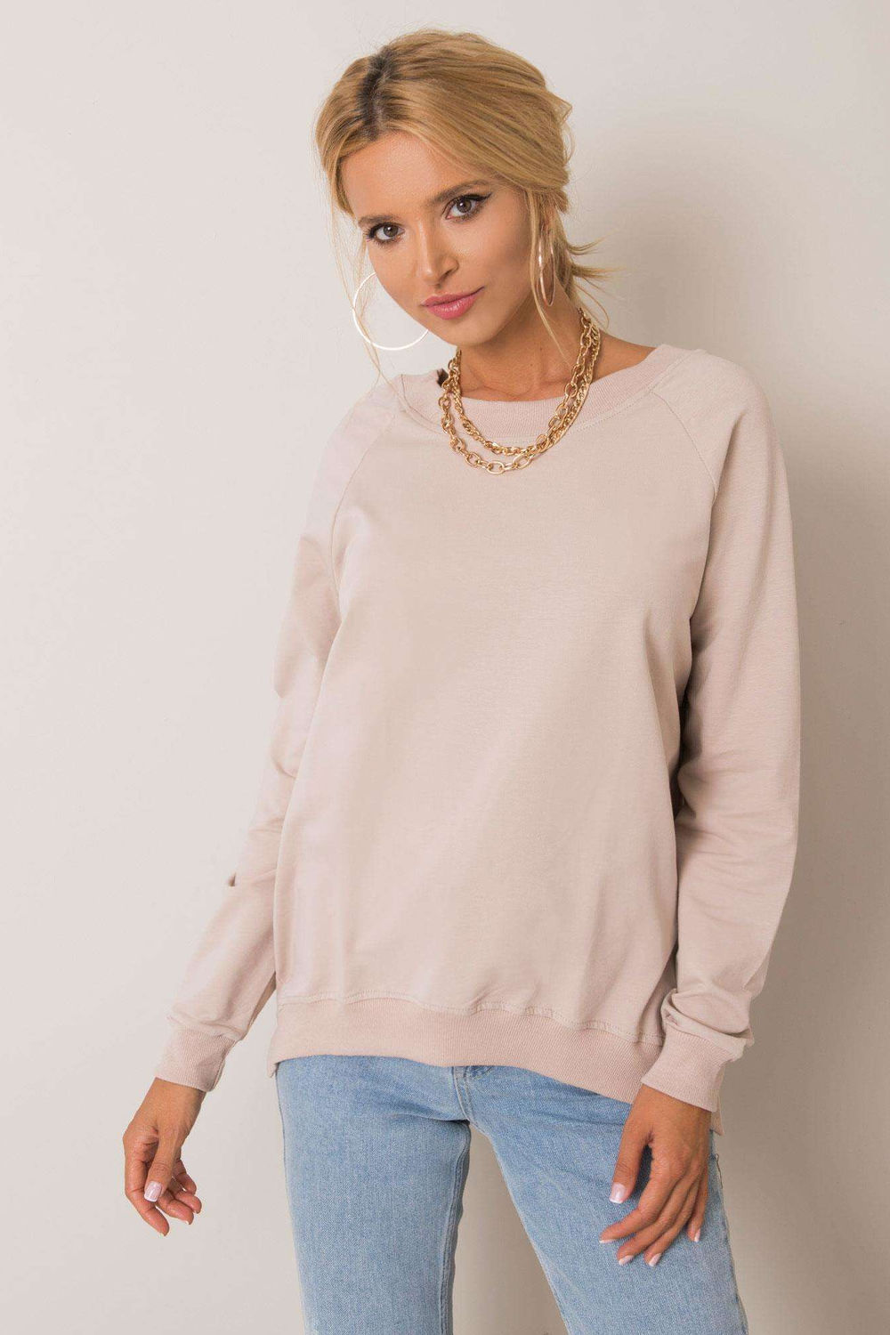 Image of Sweatshirt beige