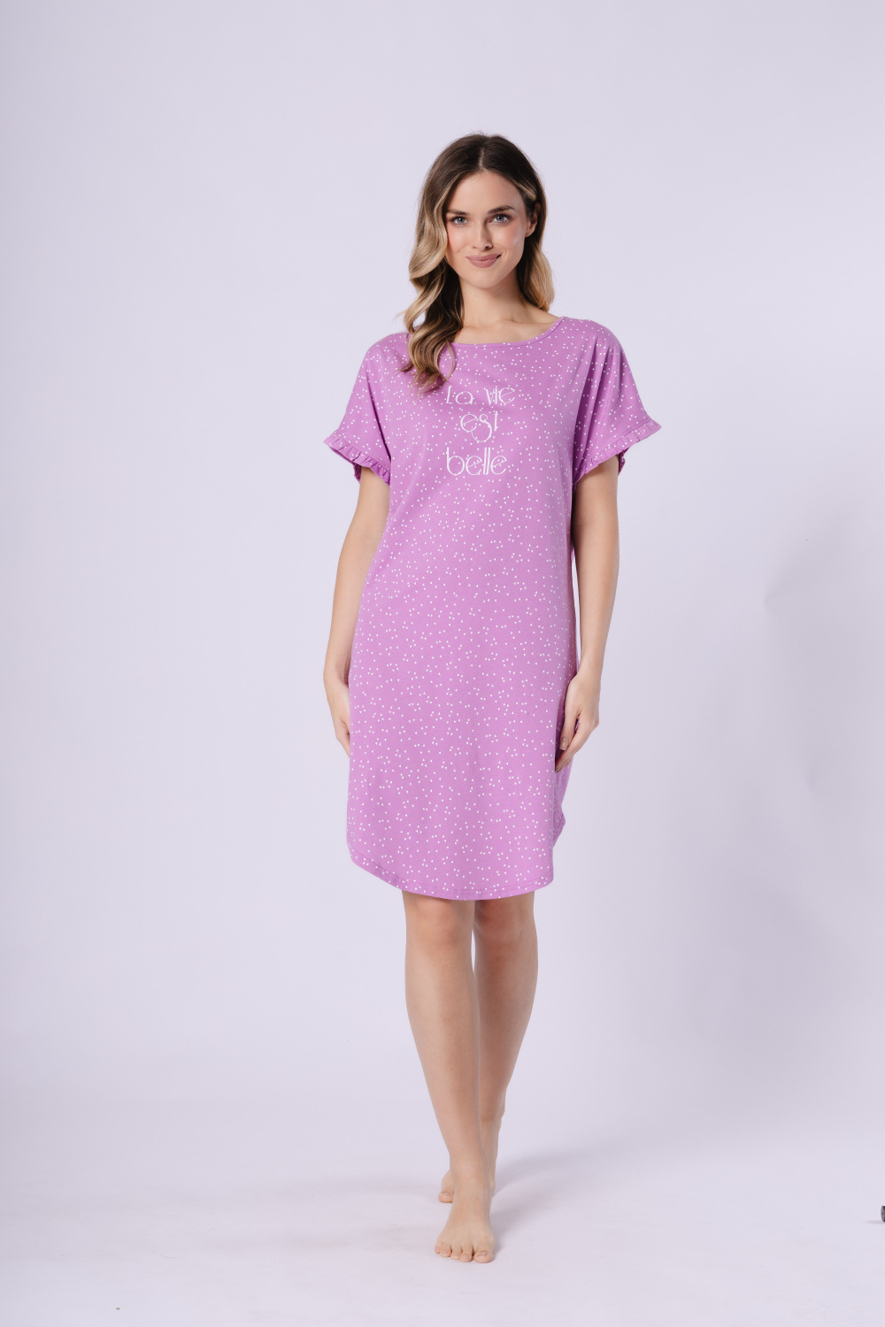 Image of Chemise de nuit violette