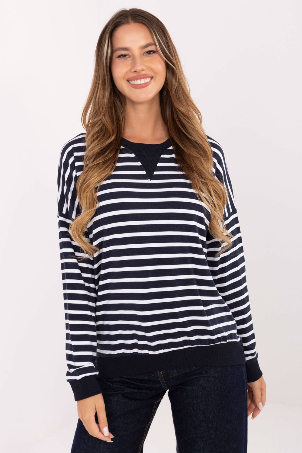 Image of Chemisier bleu marine