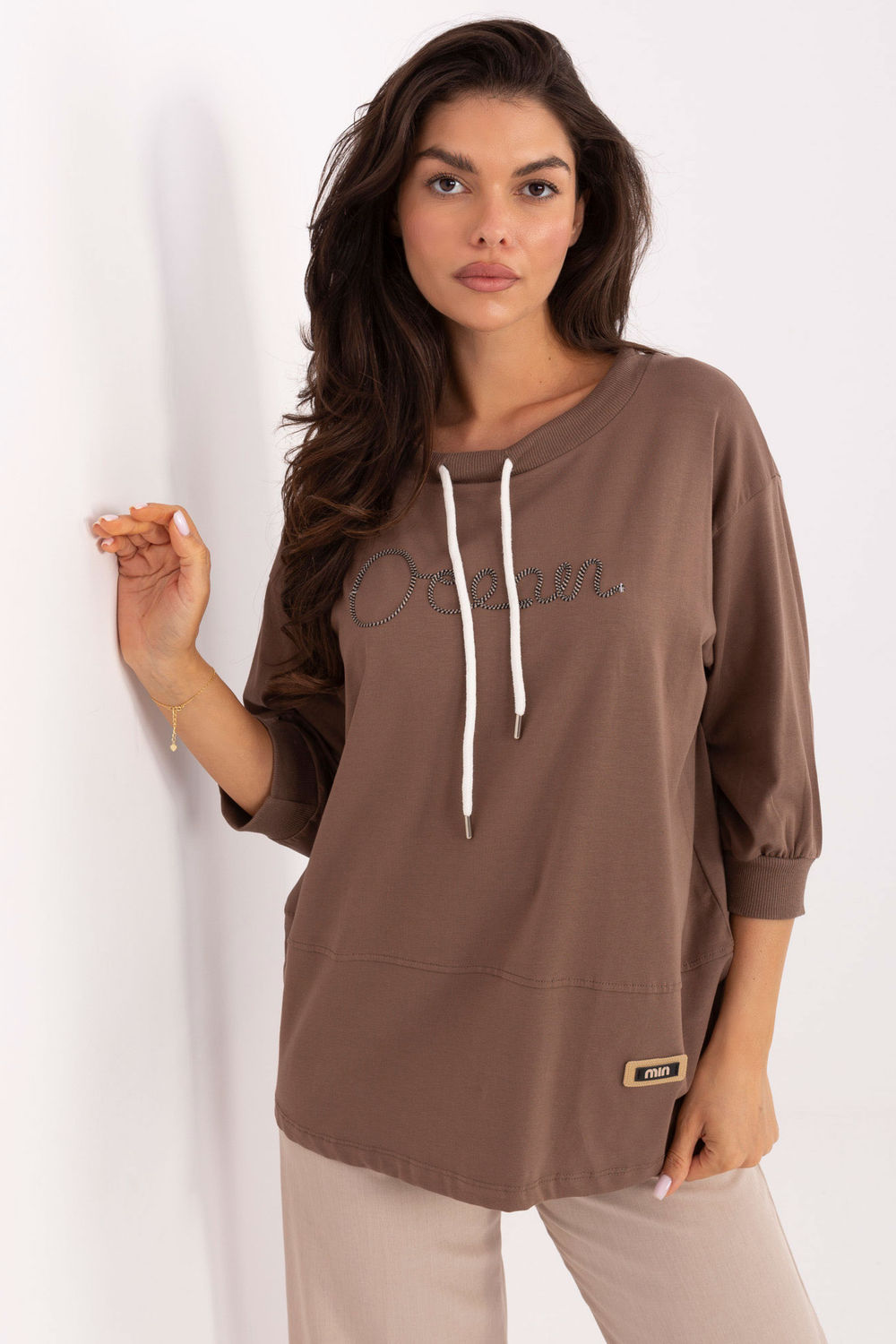 Image of Chemisier brun