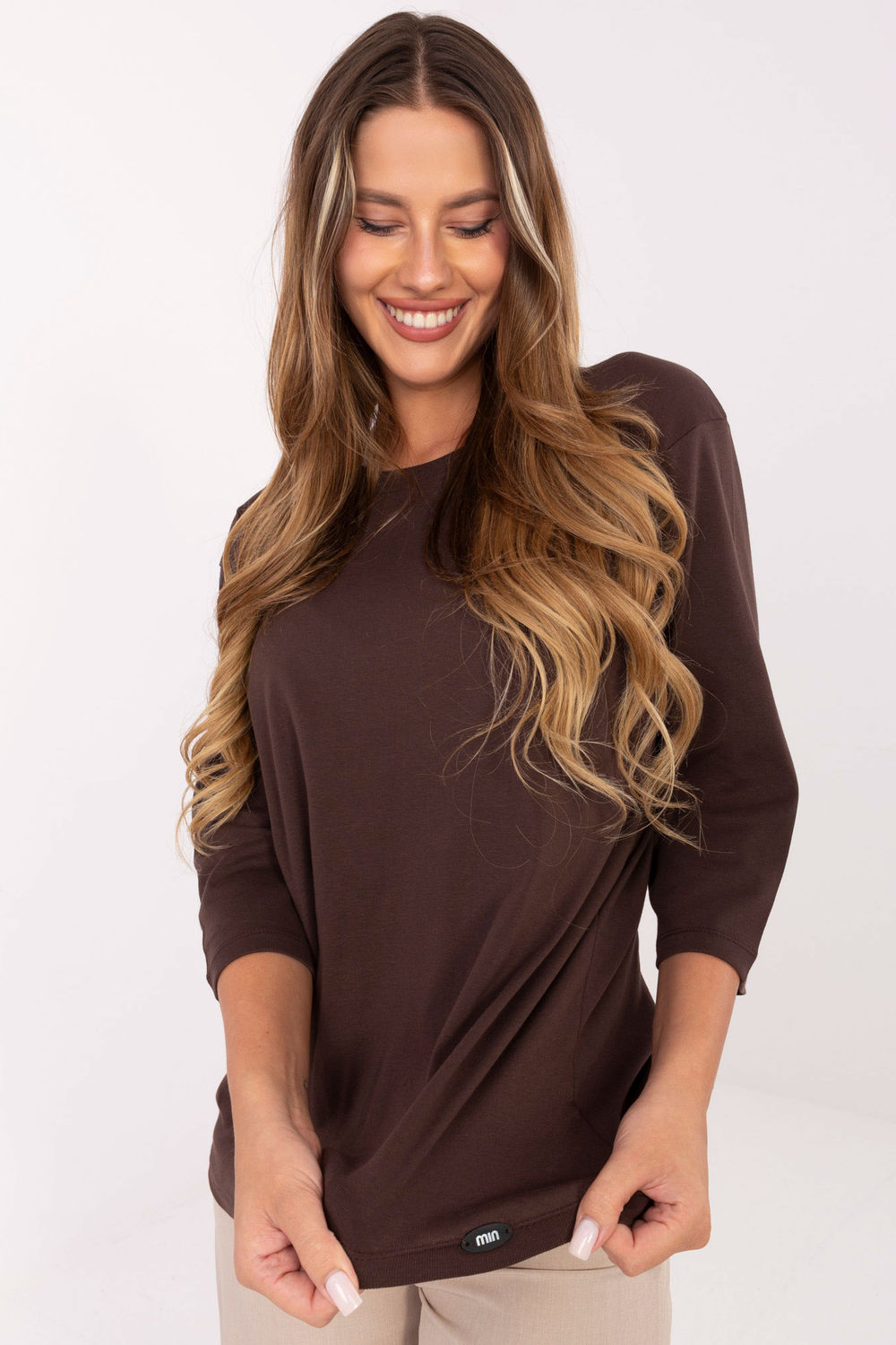 Image of Chemisier brun