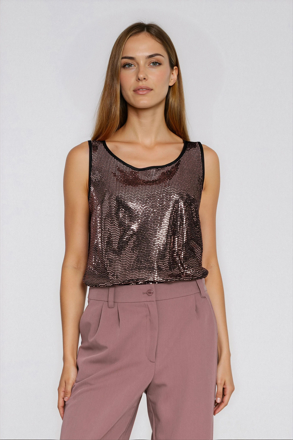 Image of Chemisier brun