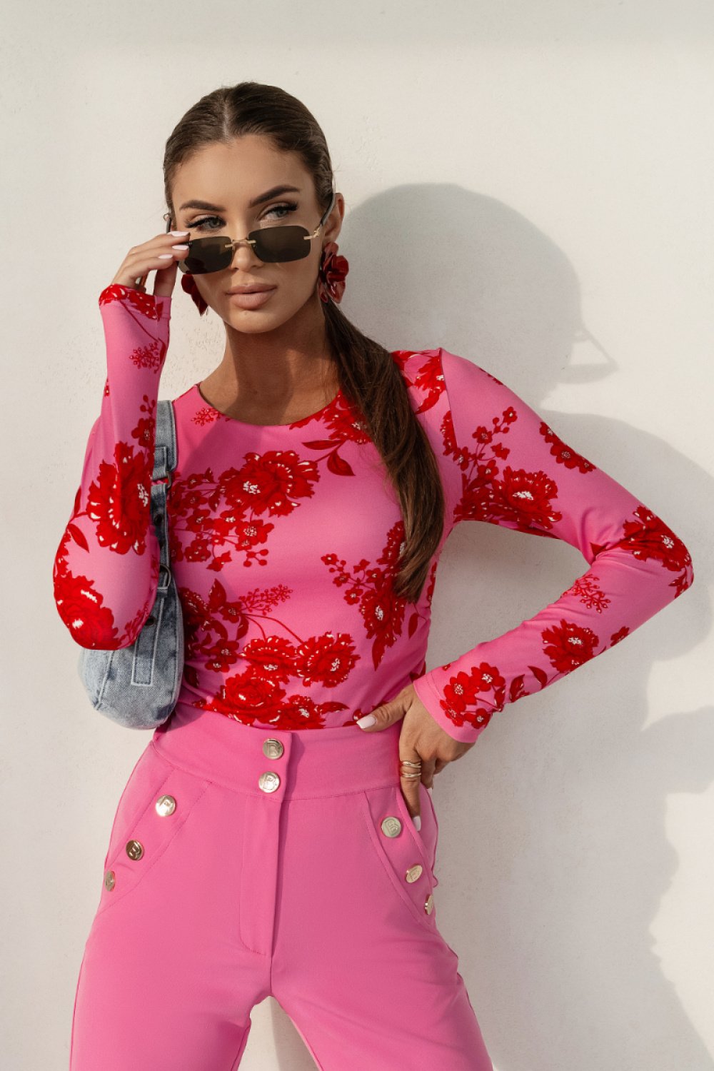 Image of Chemisier multicouleur