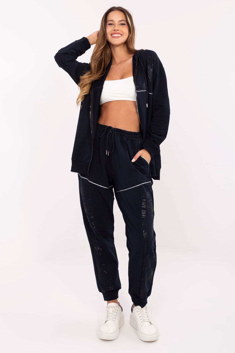 Image of Ensemble bleu marine