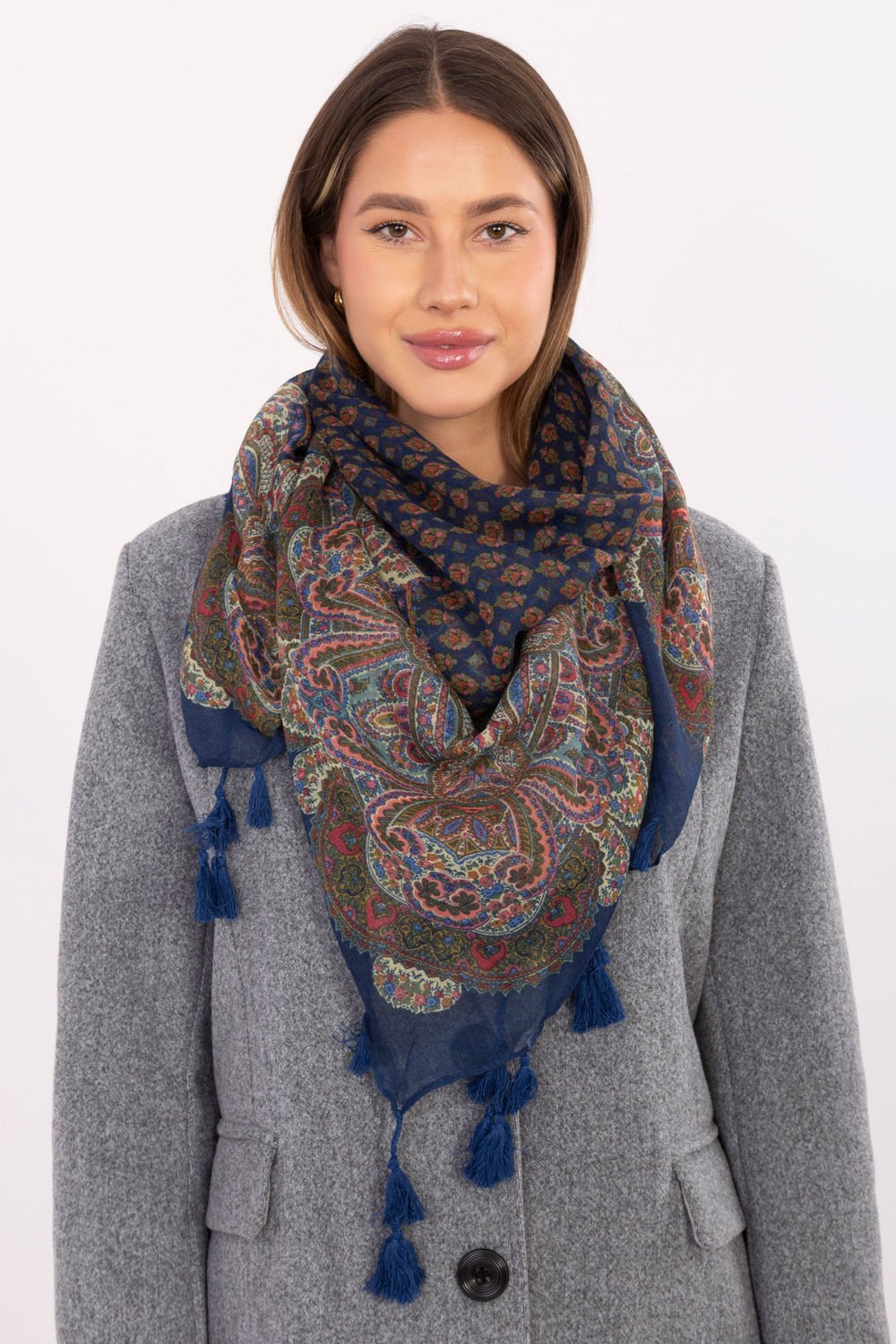 Image of Foulard bleu