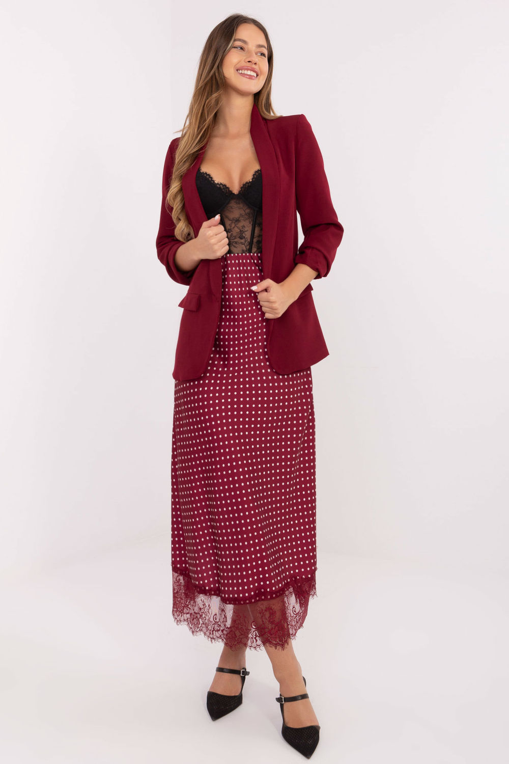 Image of Jupe longue rouge