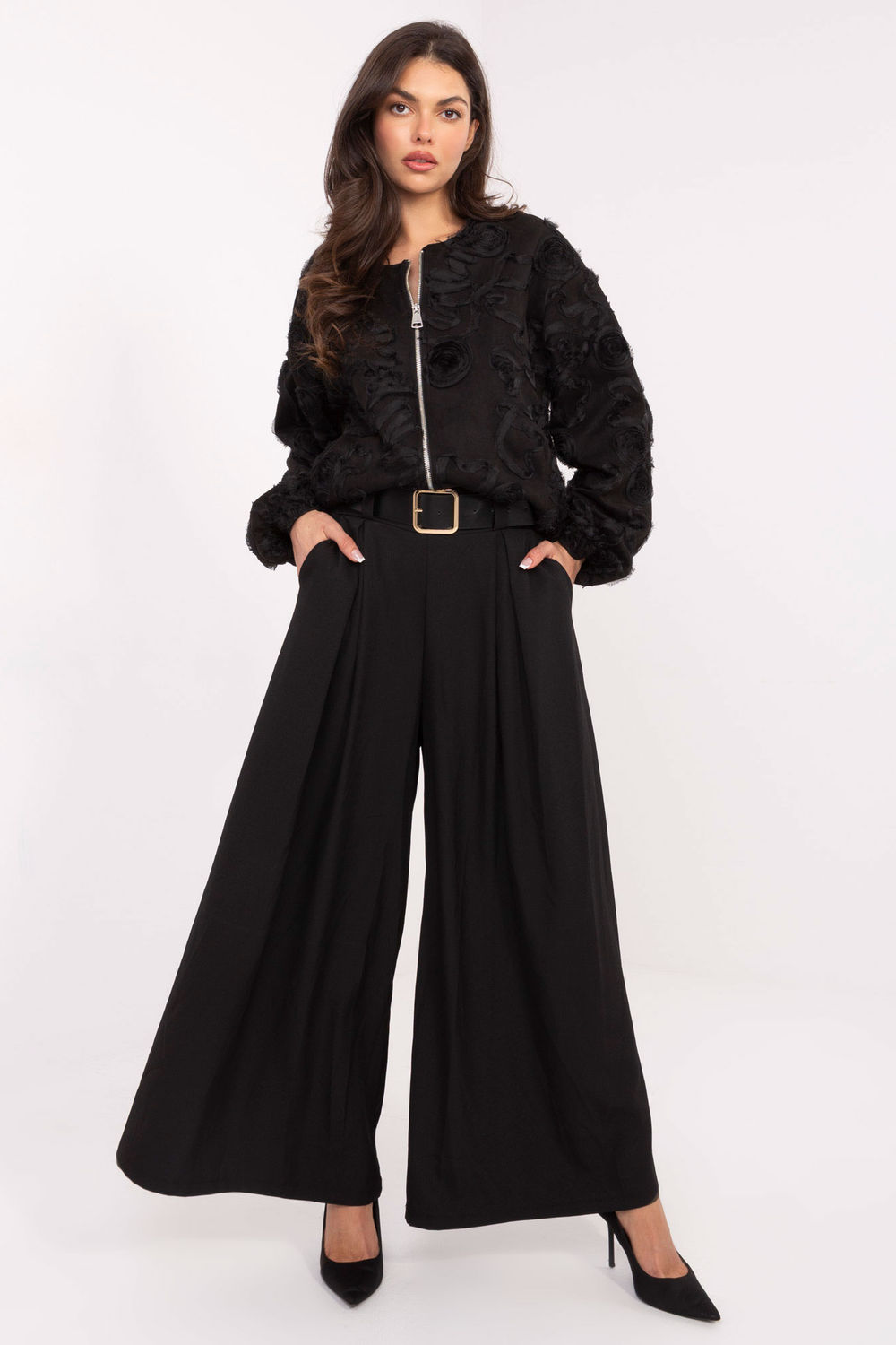 Image of Pantalon femme noir