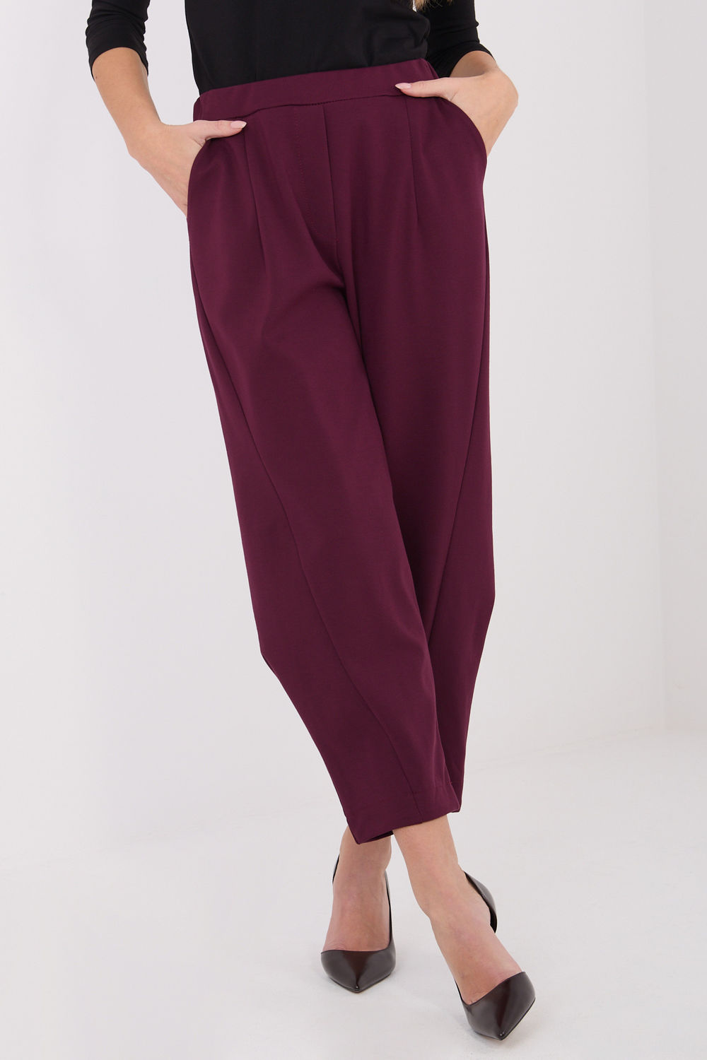 Image of Pantalon femme rouge