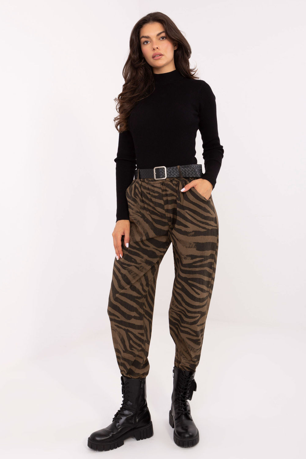 Image of Pantalon femme vert