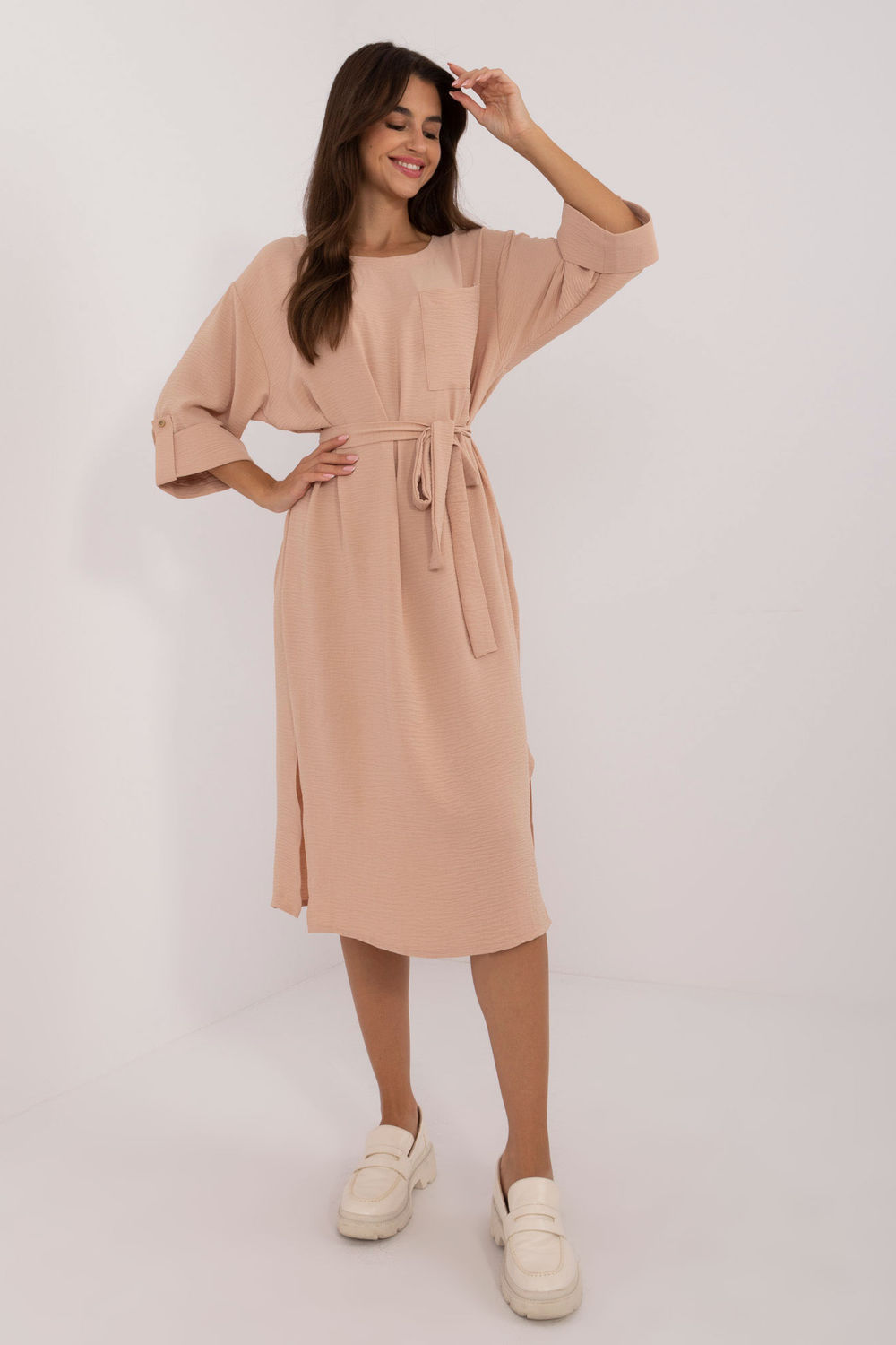 Image of Robe de jour brune