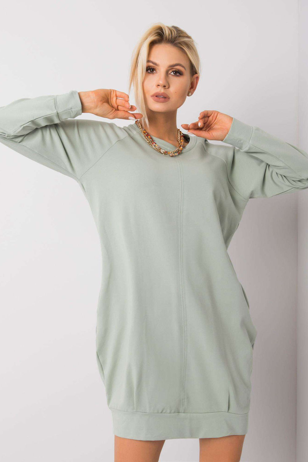 Image of Robe de jour verte